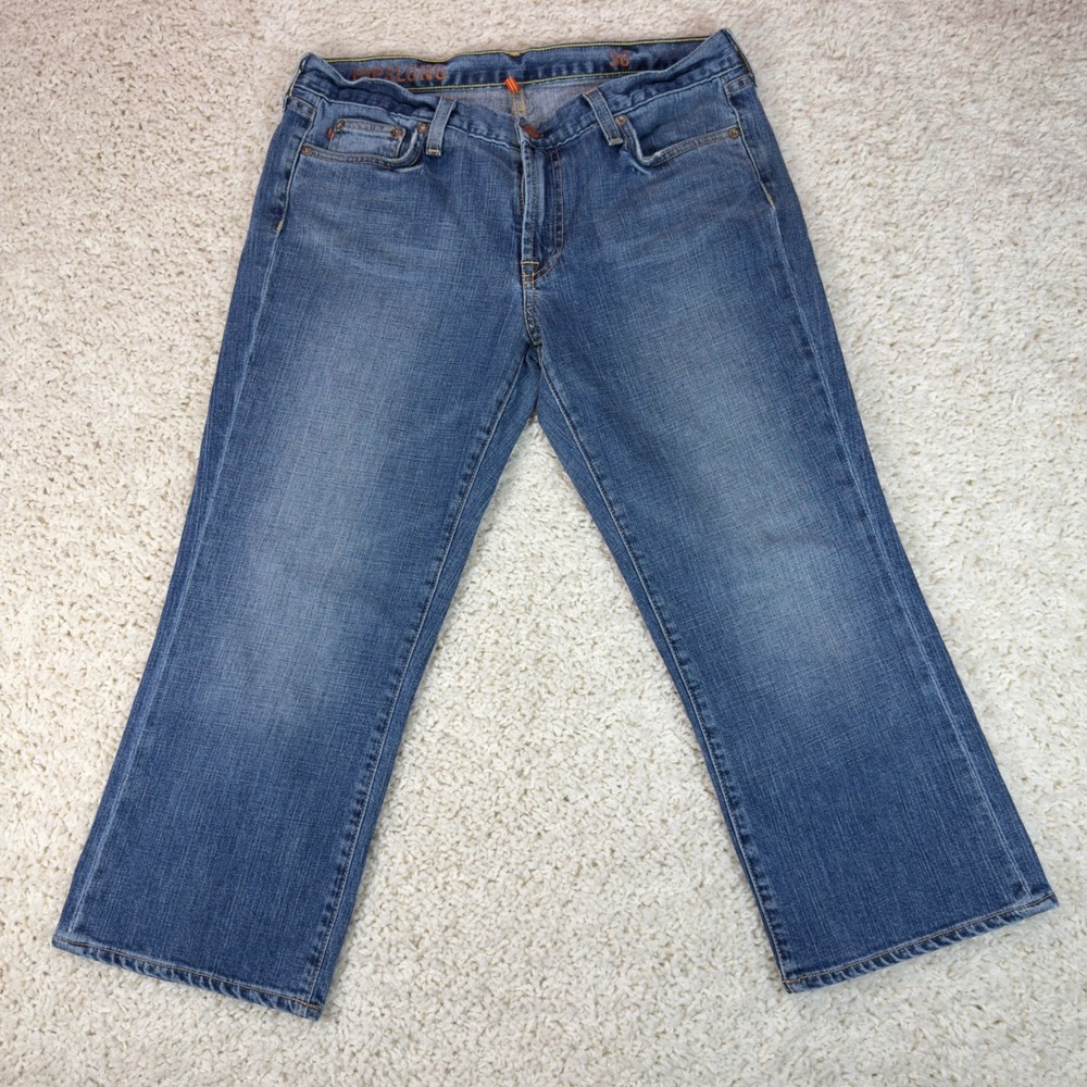 J.Crew Hipslung Jeans Womens 30 Blue Low Rise Bootcut Y2K Denim